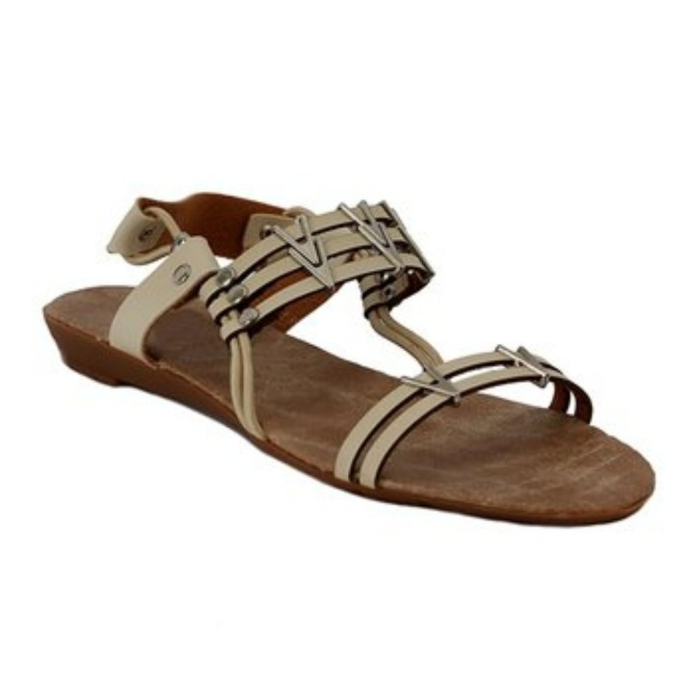 Mix Cream Arrow Sandal